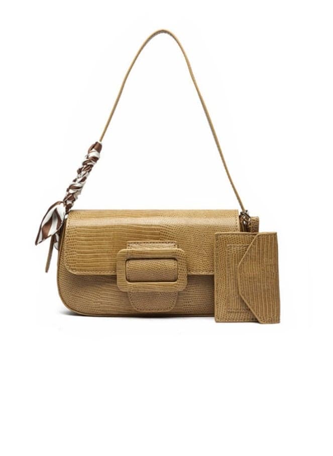 FYOR Textured Shoulder Bags BD 83 – Chic Elegance for Women - Image 1