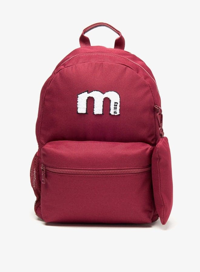 MISSY Elegant Women’s Logo Backpack with Adjustable Straps - Image 1