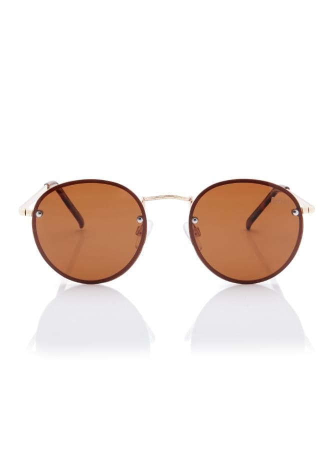 Lee Cooper LC1212C01 Gold Framed Polarized Sunglasses - Image 1