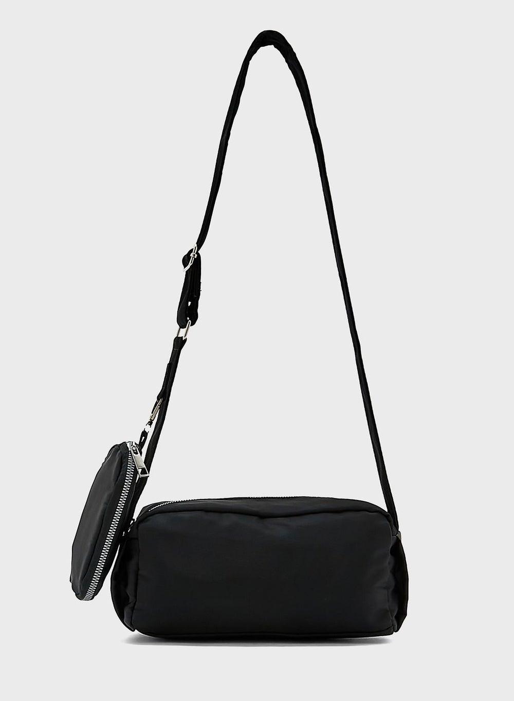 Ginger Compartment Nylon Crossbody - Elegant Women's Accessory - Image 1
