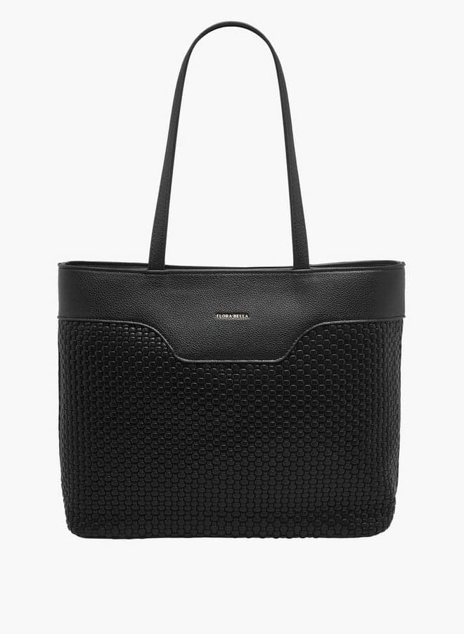 Flora Bella Textured Elegance Tote Bag for the Fashion-Forward Woman - Image 1