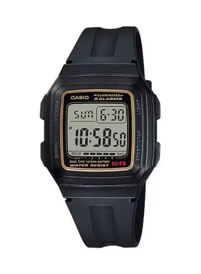 CASIO F-201WA-9A Elegant Digital Unisex Watch – 34mm - Image 1