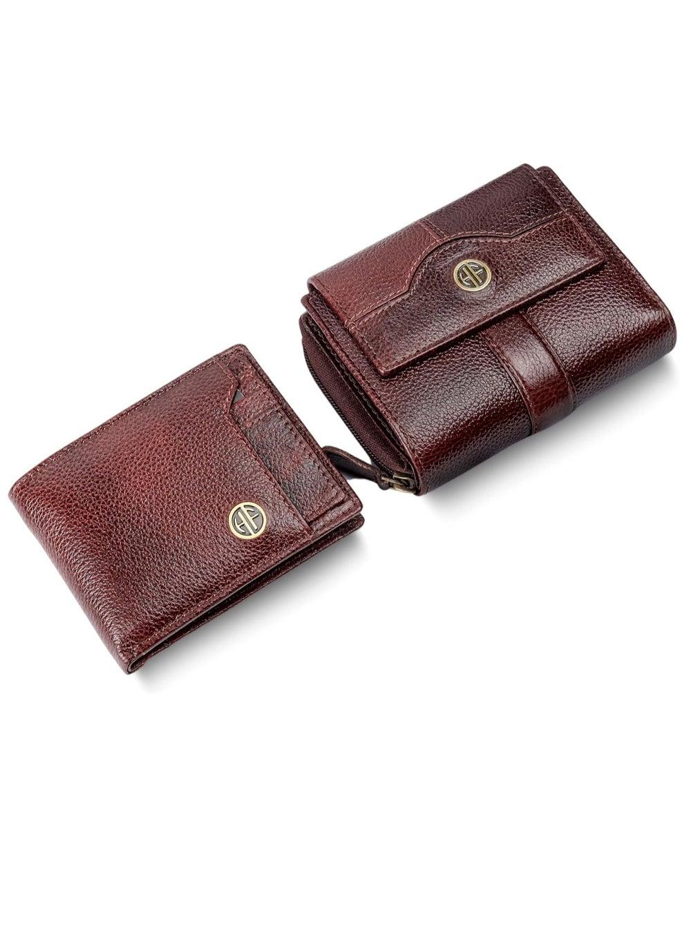 HAMMONDS FLYCATCHER Leather Wallet Combo - Elegant Gift Set - Image 1