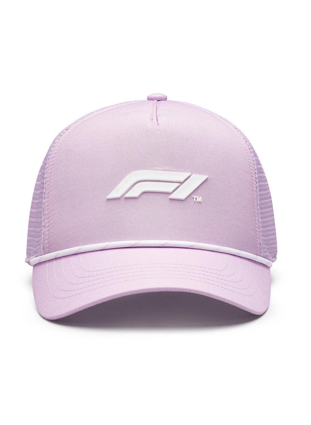 FORMULA1 Pastel Trucker Cap - Chic Headwear for Women - Image 1