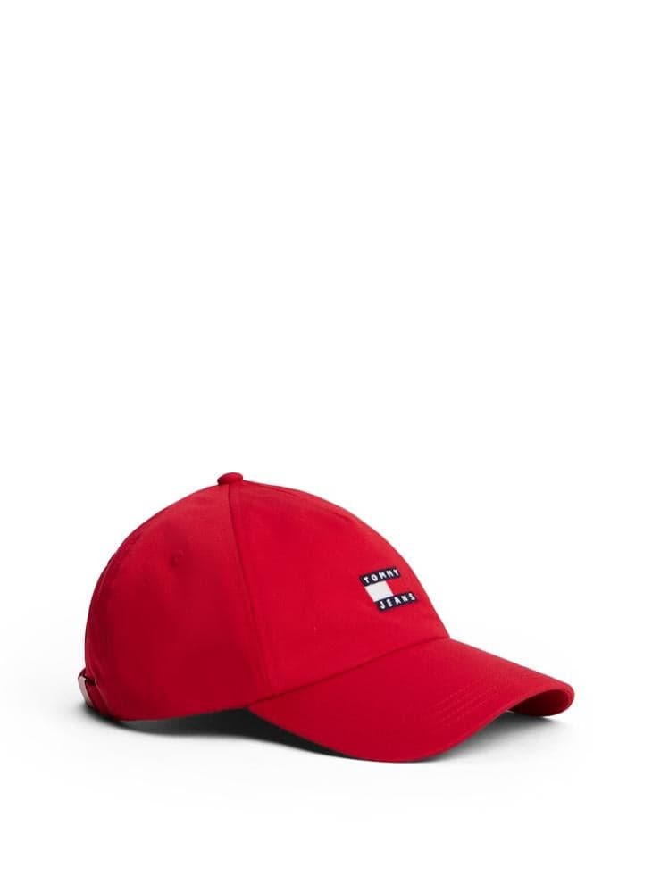 TOMMY JEANS Elegance Meets Comfort in Casual Logo Curve Peak Cap - Image 1