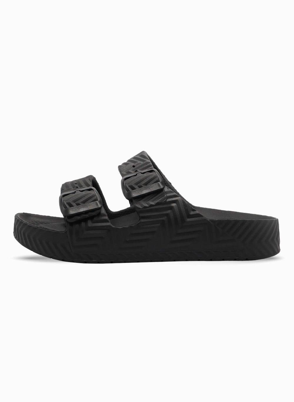 Riple Black Slides: Comfort Meets Elegance in Footwear - Image 1