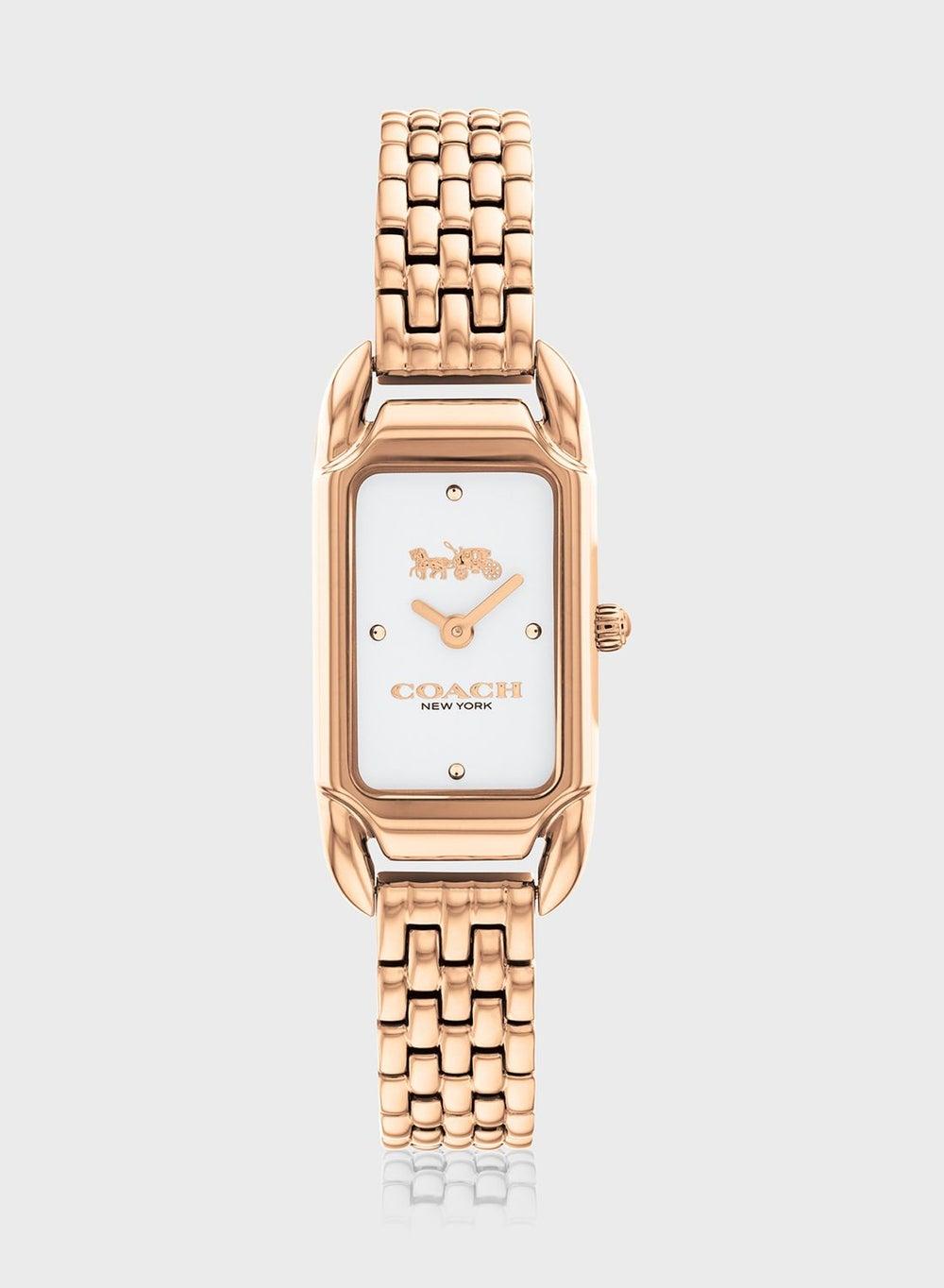COACH Cadie Elegant Rosegold Analog Watch for Women - Image 1