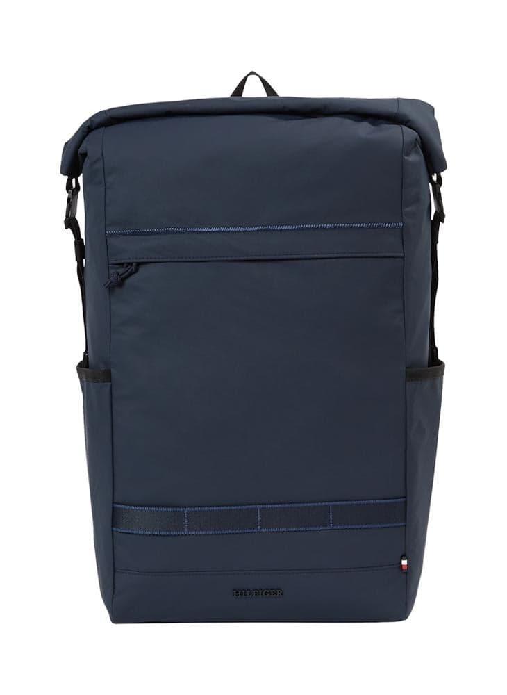 TOMMY HILFIGER Elegant Rolltop Backpack for the Modern Man - Image 1