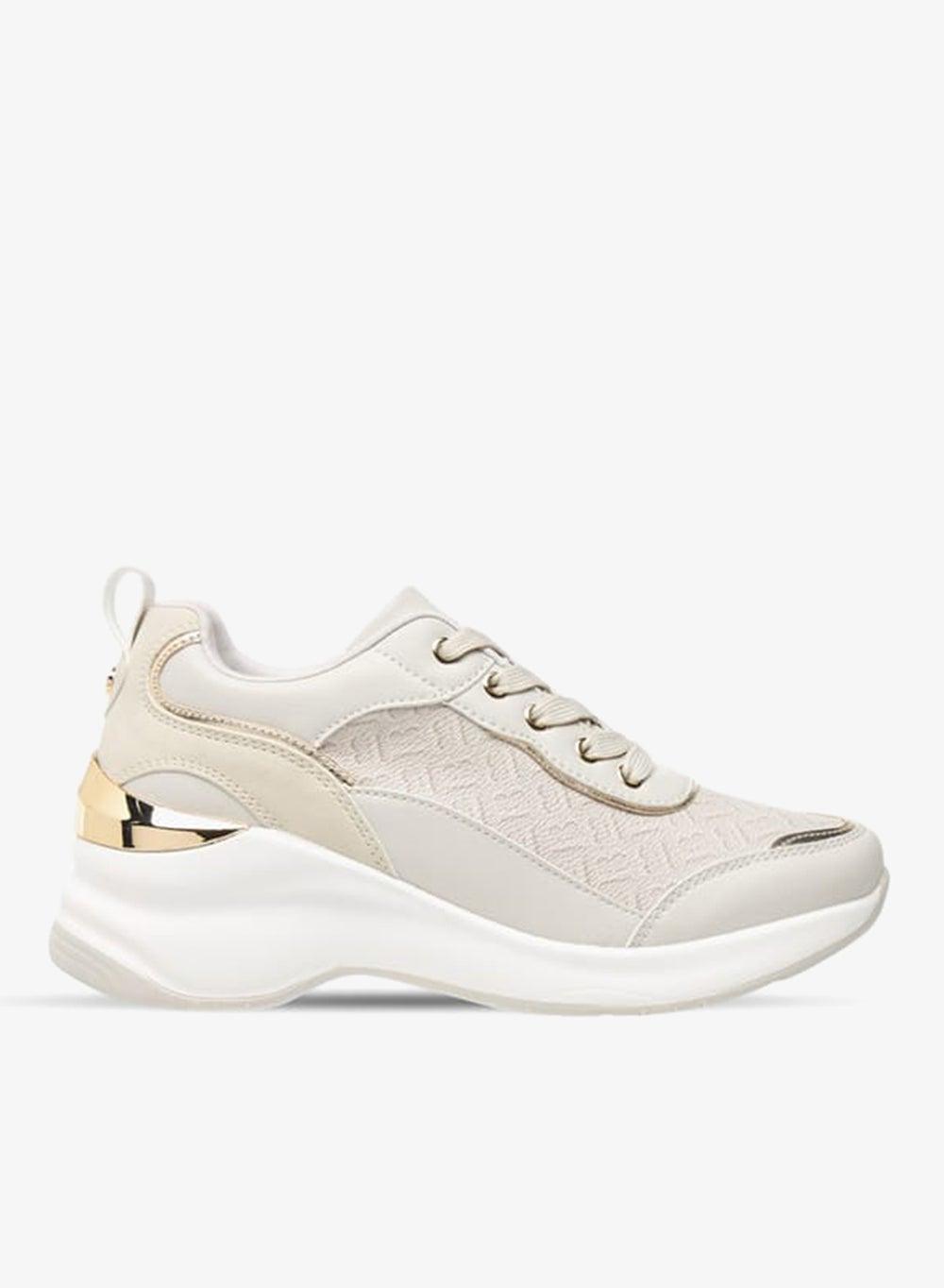 Beige Monogram RJL50 4Beige Women’s Sneakers - Image 1