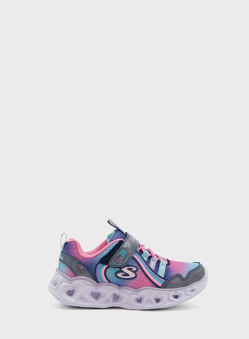 Heart Lights 302308L Nvmt: Playful Kids' Multicolored Sneakers - Image 1
