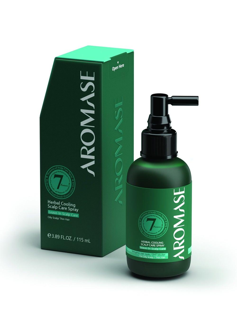 Herbal Cooling Scalp Care Spray 115 ml for Oily Scalps - Image 1