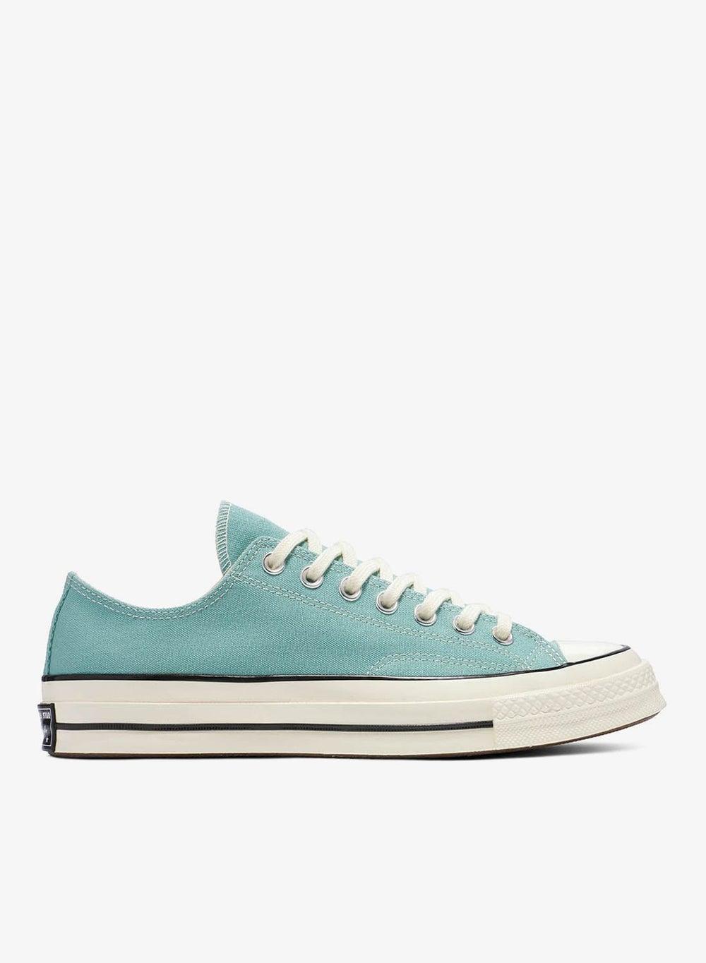 Chuck 70 A10532C 423: Timeless Blue Low-Top Canvas Sneakers - Image 1