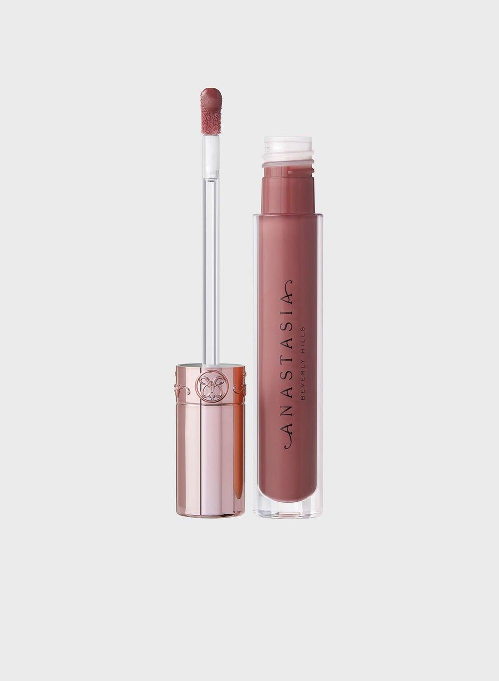Dusty Rose Lip Gloss - Vanilla Scented Shine - Image 1