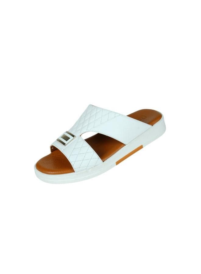 Barjeel Uno MSA138 - Elegant Men's Arabian Sandals - Image 1