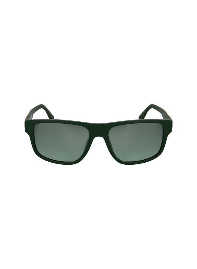LACOSTE Modern Edge Rectangle Sunglasses for Men - Image 1