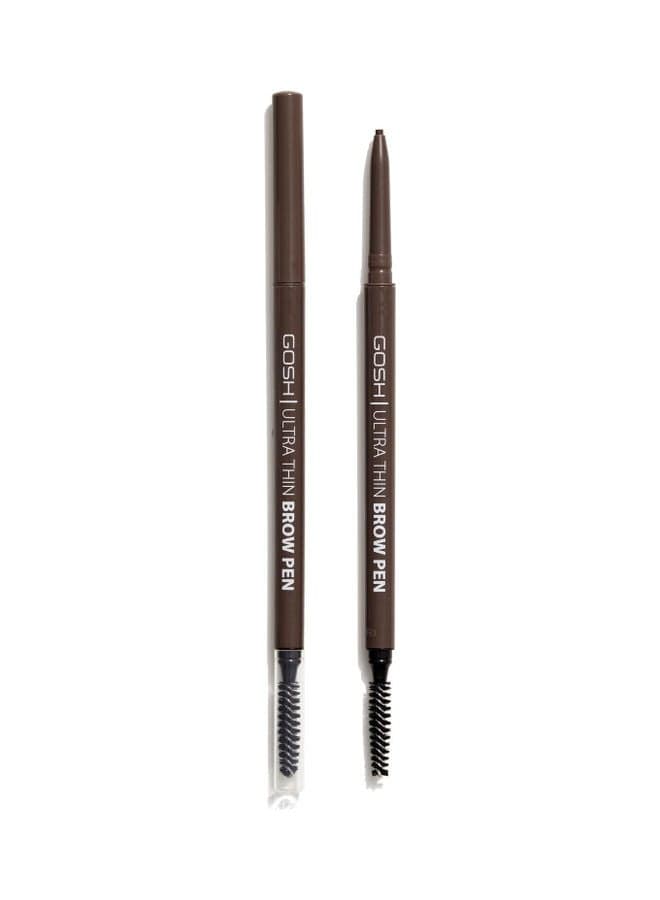 Ultra Thin Brow Pen 003 Dark Brown: Precision Sculpting - Image 1