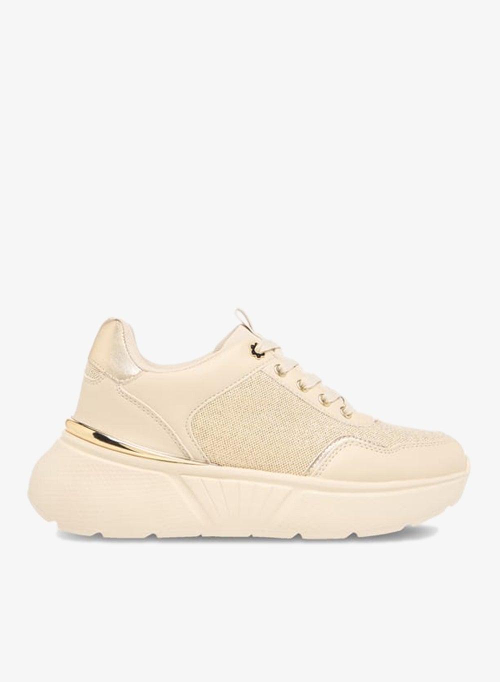 Missy Panelled Chunky Sneakers 1256408Abeige for Women - Image 1