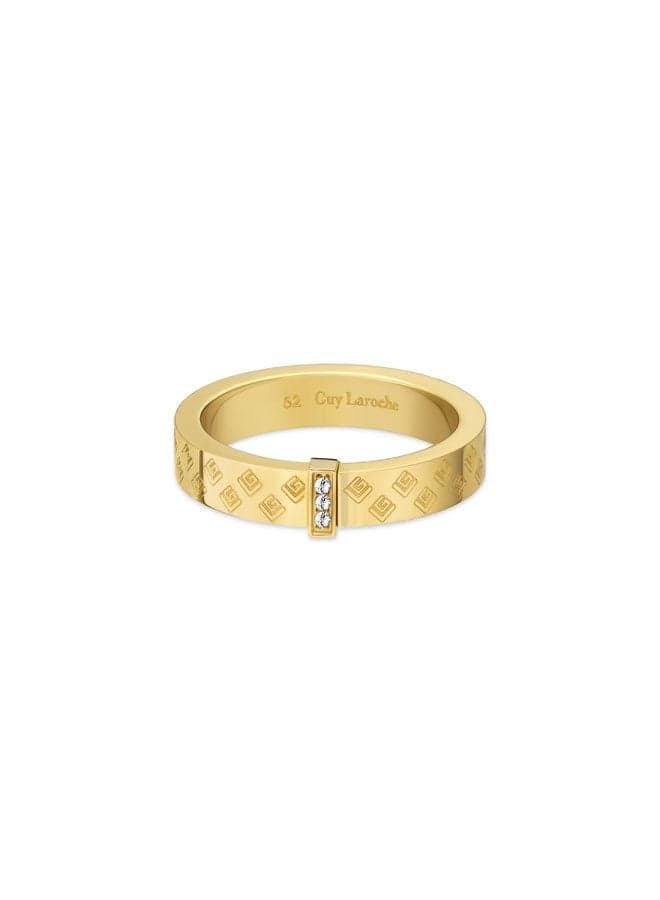 Guy Laroche Audrey Gold Elegance Ring for Women - Image 1