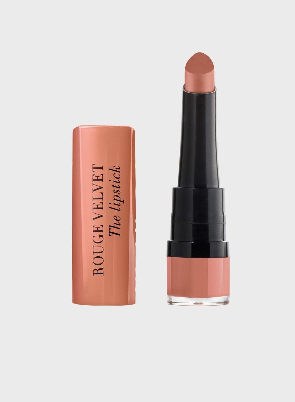 Bourjois Rouge Velvet 01 Hey Nude! - Luxurious Matte Lipstick, 2.4g - Image 1