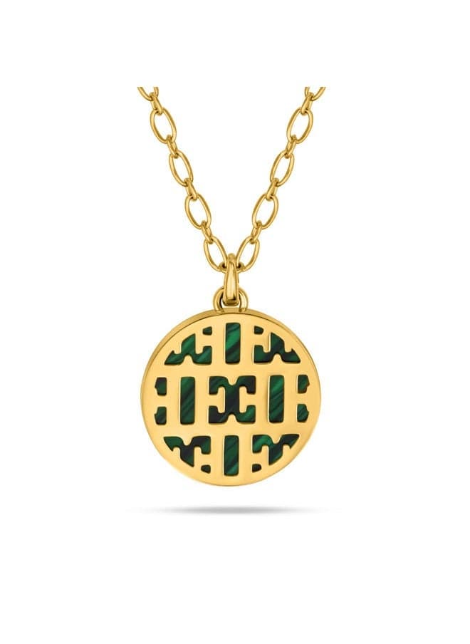 ESCADA Linda Malachite Icon Pendant for Bold Women - Image 1