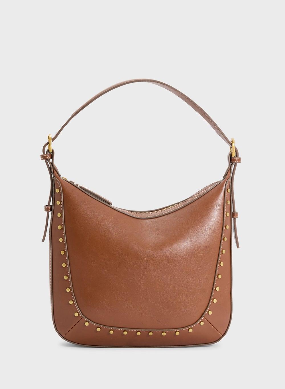 MANGO Chic Studded Shoulder Bag for Women - Image 1