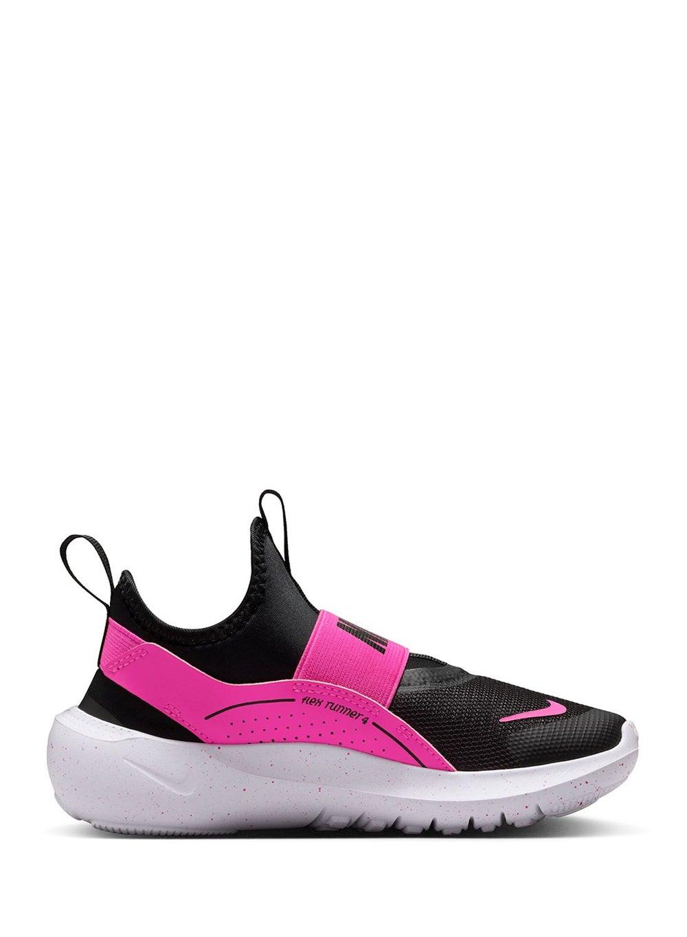 Nike Flex Runner 4 Laser Fuchsia - Girls' Training Shoes - Image 1