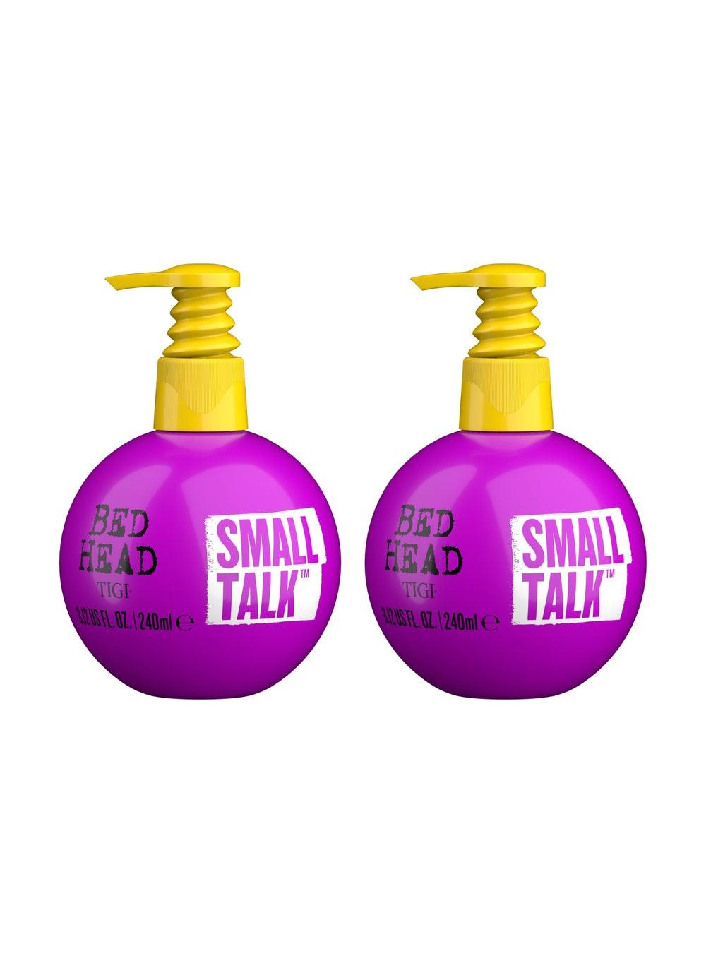 Bed Head Small Talk Cream 2-Pack - Volumizes & Thickens - Image 1