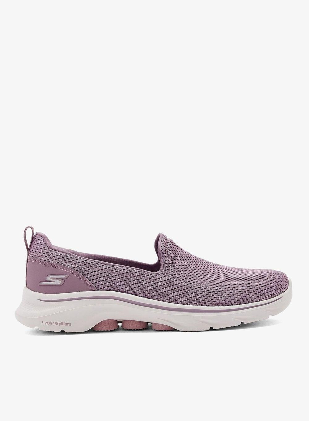 Go Walk 7 Purple Elegance Slip-On Sneakers for Women - Image 1