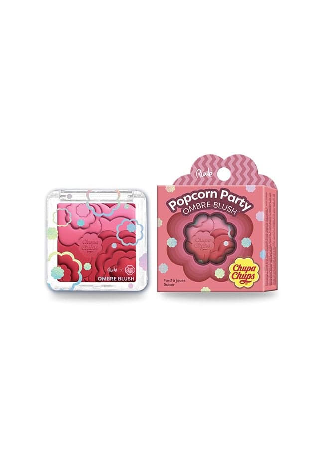 Chupa Chups Berry Blast Ombre Blush - Popcorn Party Perfection - Image 1