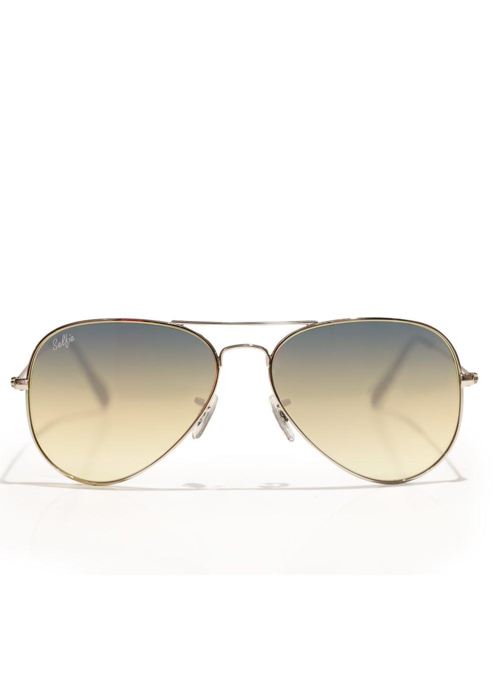 Selfie SE3025-017: Sleek Aviator Sunglasses with UV Protection - Image 1