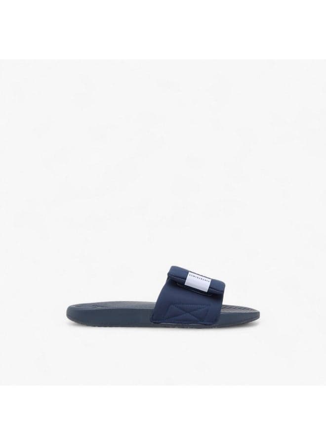 Elevated Comfort Men's Navy Logo Slides - 951542 - Image 1