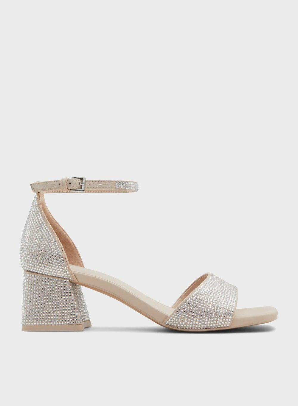 Vicki040 Elegant Silver Wedge Heeled Sandals for Every Occasion - Image 1