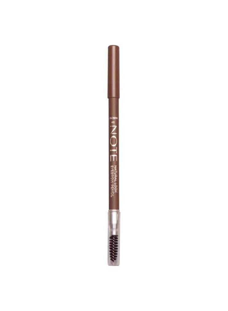 Note Brow Artist Pencil 03 - Velvety Brown - Image 1