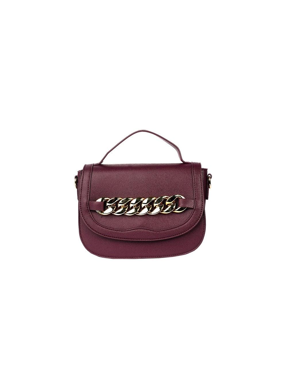 AMICA Caren Textured Leather Crossbody – Chic Elegance - Image 1