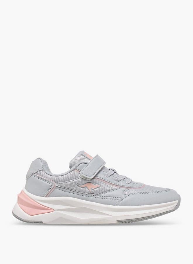 24Yk398Gp Elegant Panelled Girls' Sports Shoes - Image 1
