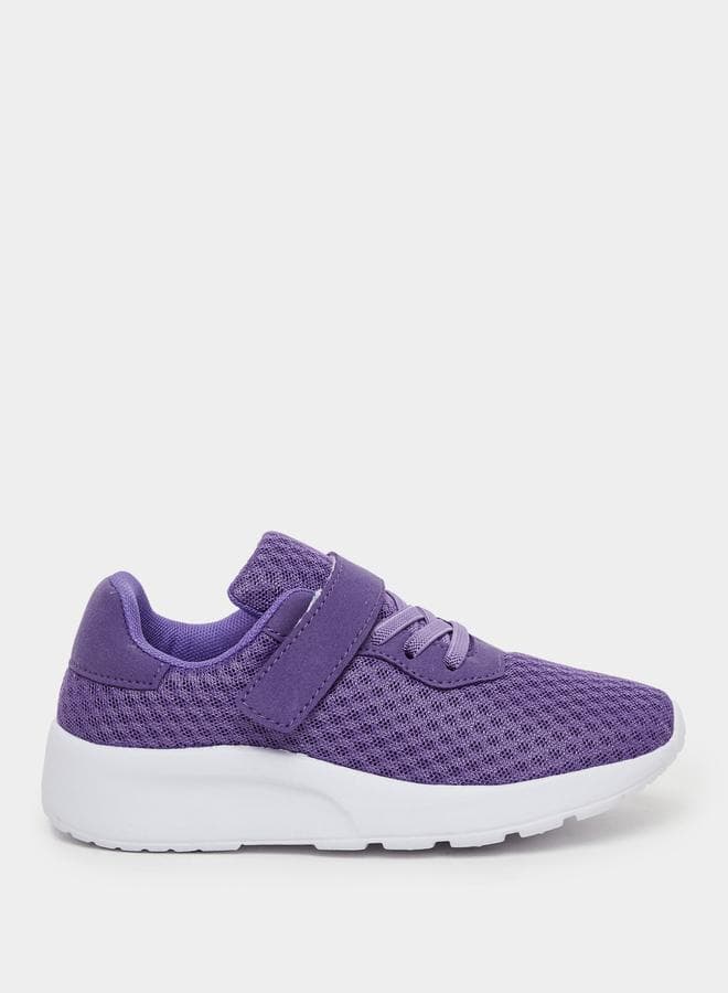 Chic Lilac Toddler Girls Casual Sneakers - Image 1