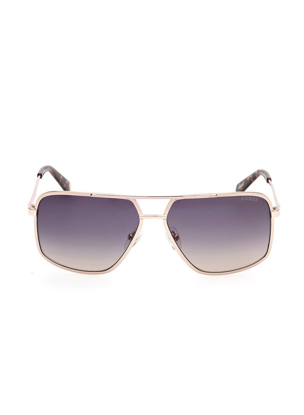GUESS Men's Sleek Metal Sunglasses with UV Protection - Image 1