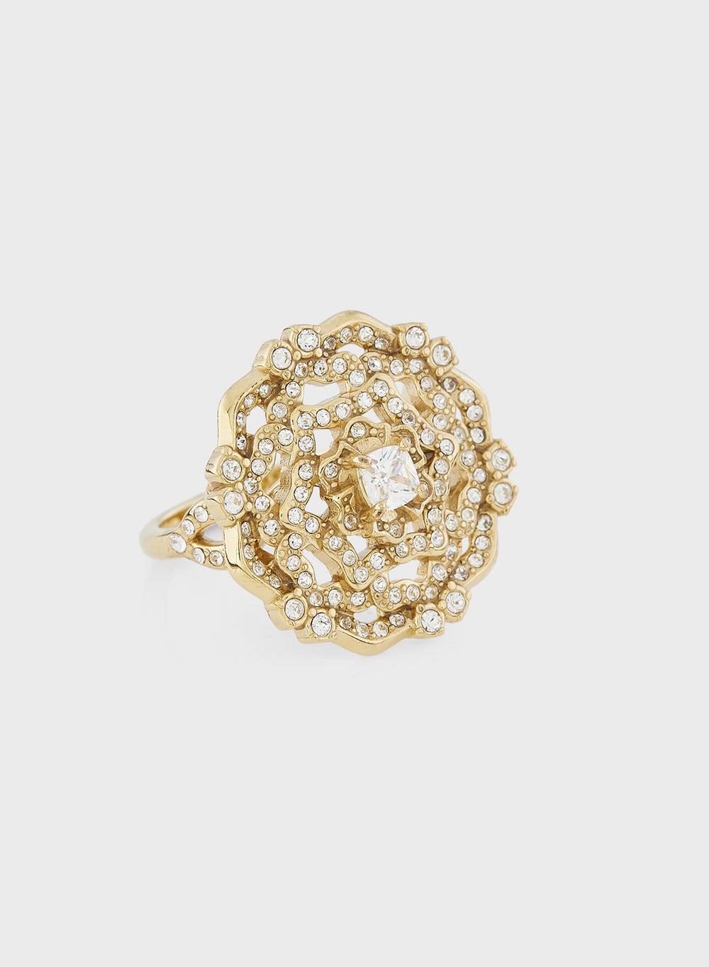 GUESS Crystal Elegance Women's Ring - Image 1