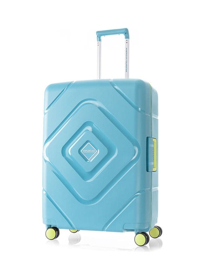 AMERICAN TOURISTER Trigard Spinner 66cm Scuba Blue - Secure Elegance, Global Warranty - Image 1