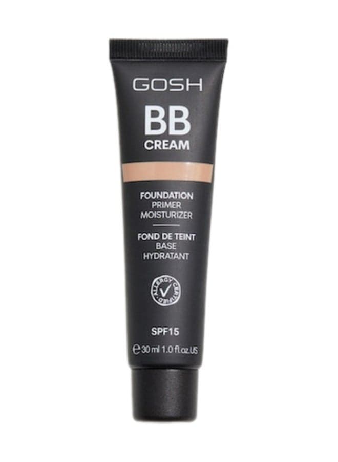 GOSH BB Cream 03 Warm Beige - Radiant Complexion Enhancer - Image 1