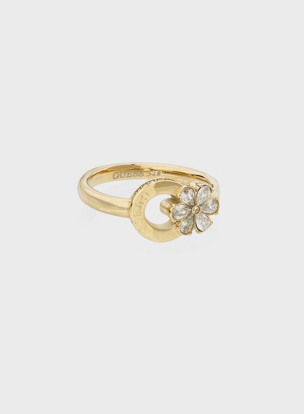 GUESS Lily Flower Elegance Ring for Women - Image 1