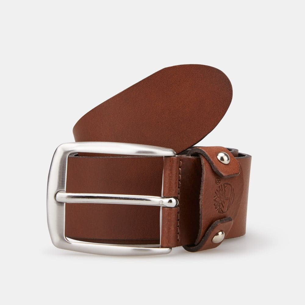 Timberland Elegant Men's Leather Belt - Image 1