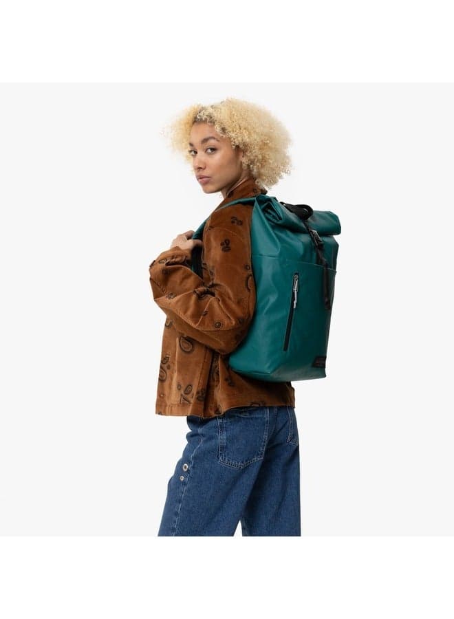 EASTPAK Roll Tarp Petrol - Water-Repellent Large Backpack - Image 1