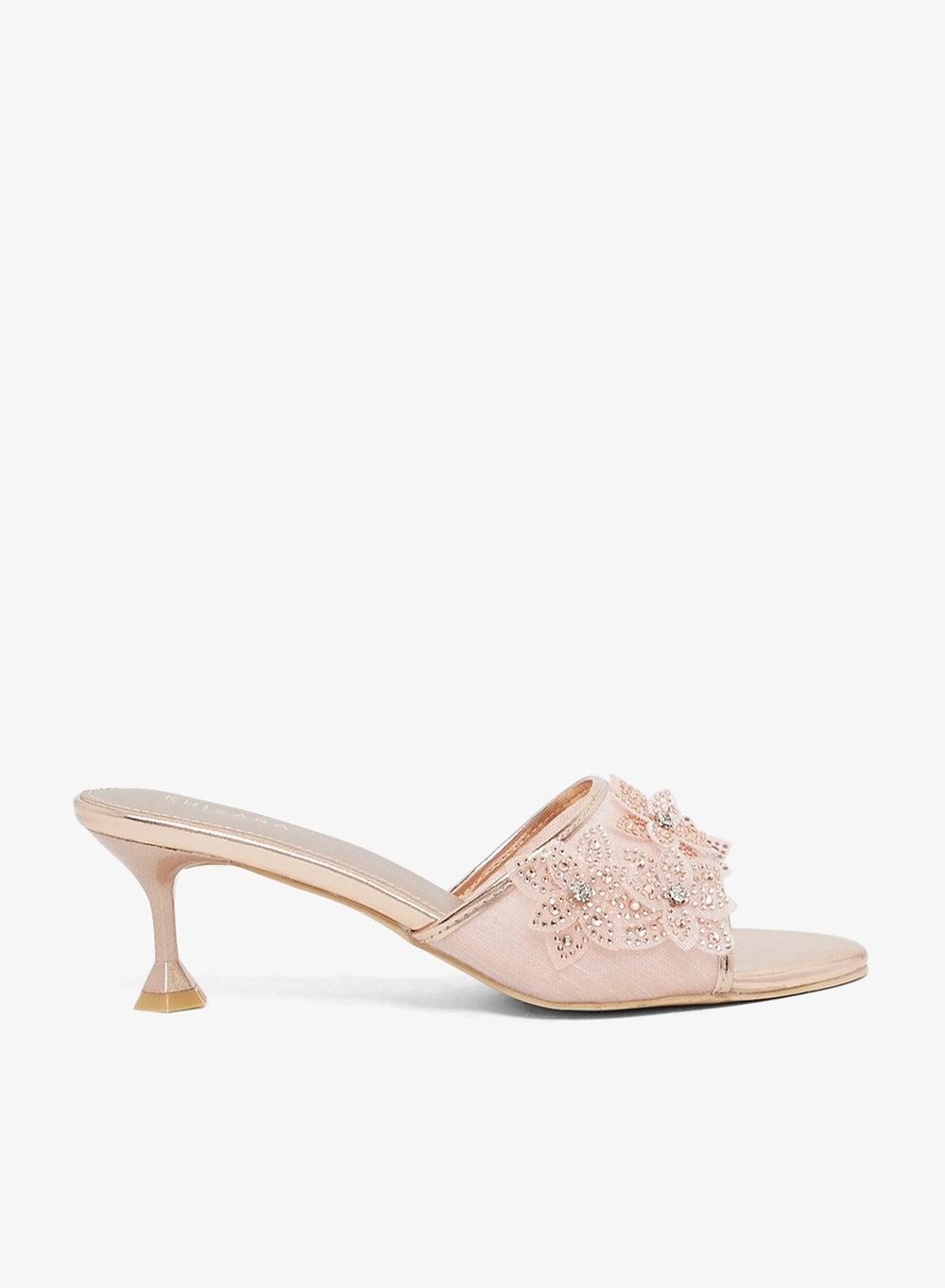 Champagne Elegance Heeled Sandals Vhl7332203 - Image 1