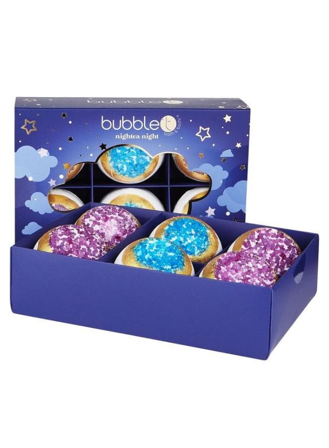 Nightea Night Geode Sleep Fizzer Collection 6x100g - Image 1