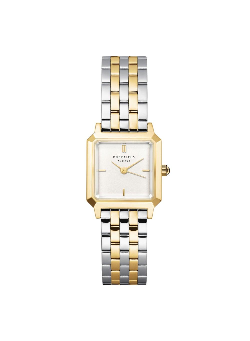 RoseField Boxelle Duotone White Dial Stainless Steel Watch BWDSG-B03 - Image 1