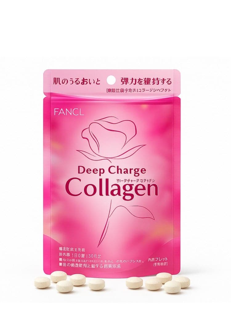 FANCL Deep Charge Collagen Tablets - Japanese Marine 180ct - Image 1
