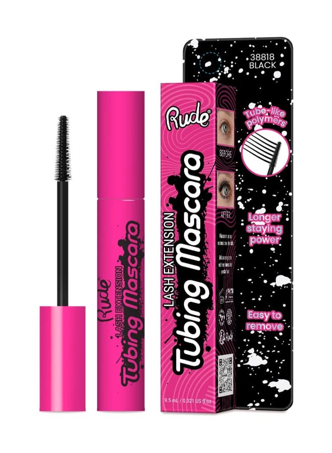 LashLux Black Tubing Mascara for Extension-Like Lashes - Image 1