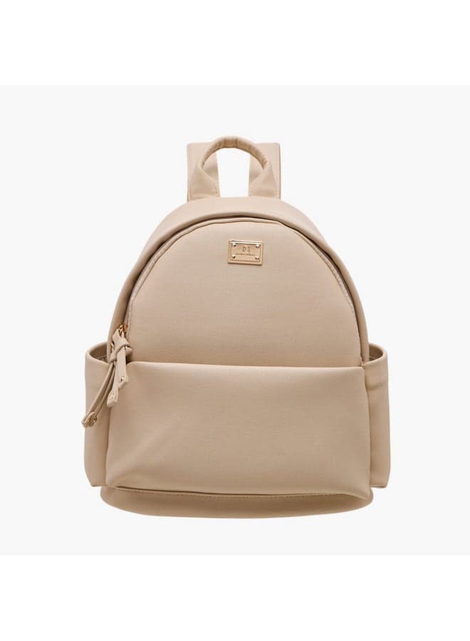 Flora Bella By Shoexpress Elegant Women's Solid Backpack - Image 1