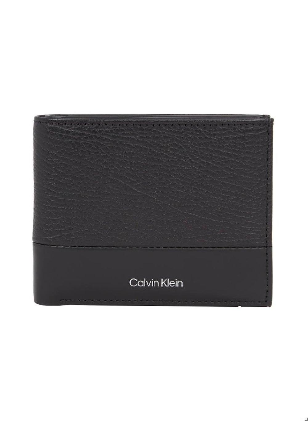 CALVIN KLEIN Men's Premium Leather Bifold Wallet - Image 1